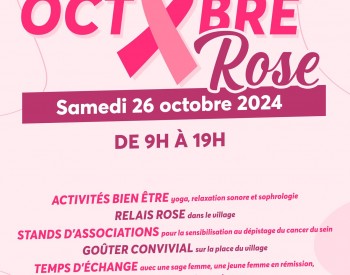 Affiche Octobre rose 2024 Contas